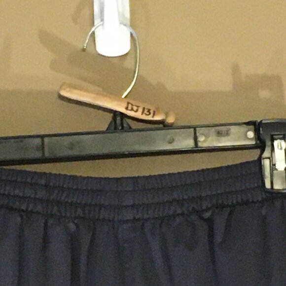 New Balance Mens Track Pants Size Large Polyester Spandex Blend Black - Picture 6 of 10